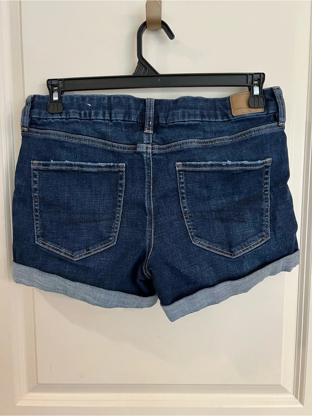 American Eagle Outfitters High-Rise Curvy Midi short